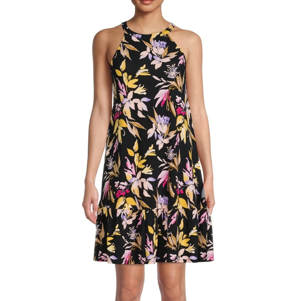 TIME & TRU HALTER DRESS